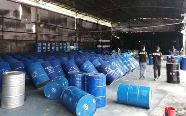 【法规】刑拘！广东一企业非法处置废化工桶847个