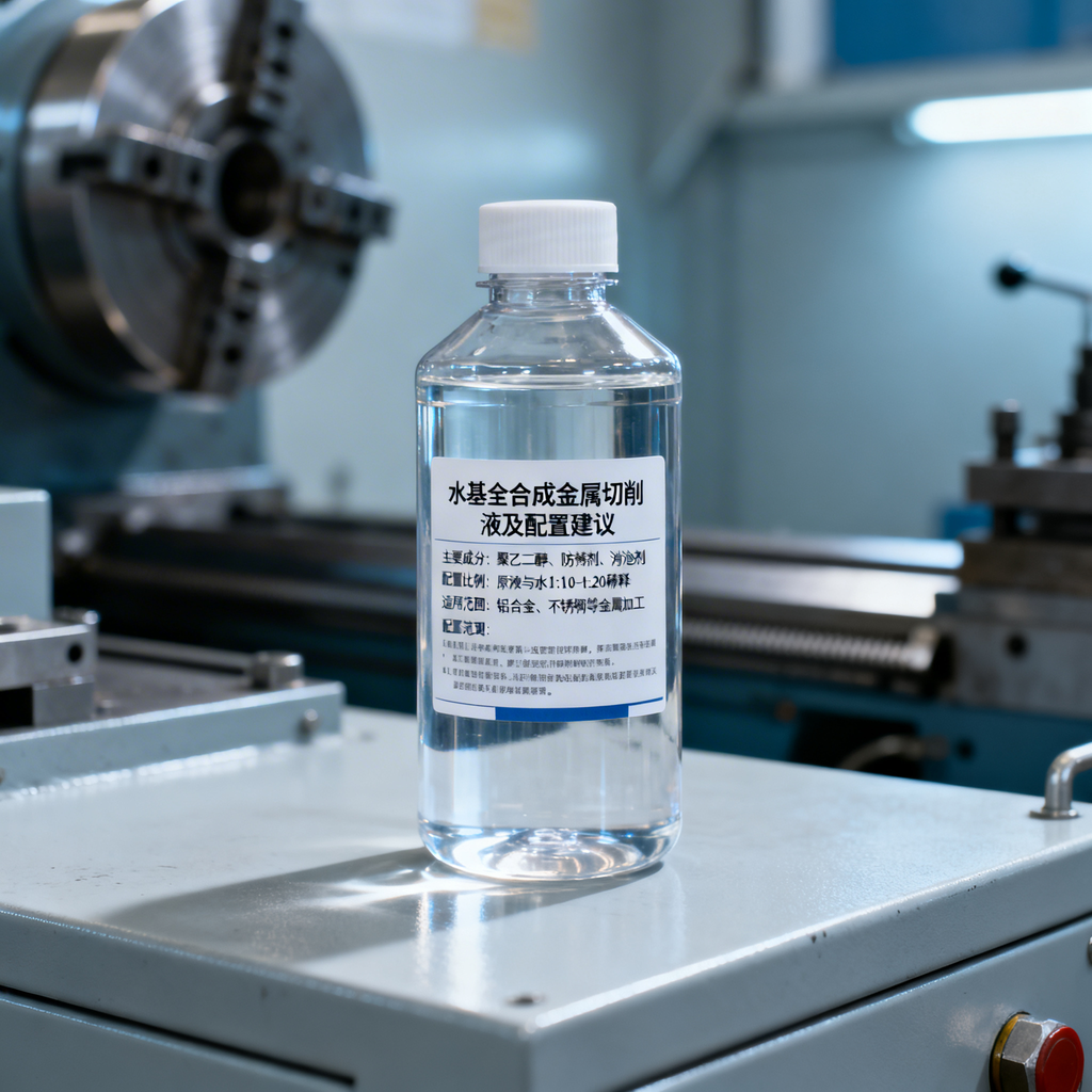 一种水基全合成金属切削液以及配置建议