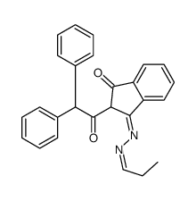 2-二苯基乙酰基-茚满-1,3-二酮-1-亚丙基腙