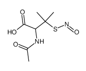 N-乙酰基-3-(硫代亚硝基)-DL-缬氨酸