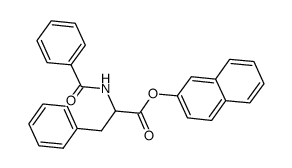 N-苯甲酰-DL-苯基丙氨酸&beta;-苯基酯