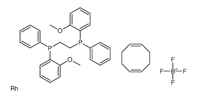 (S,S)-(+)-1,2-双[(邻甲氧苯基)(苯基)膦]乙烷(1,5-环辛二烯)合铑四氟硼酸盐