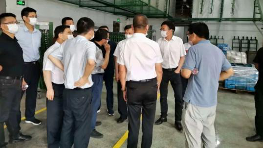 浙江省台州领导对《电镀水污染物排放标准》进行专项调研