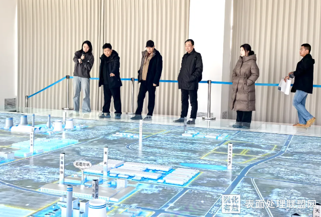 【资讯】甘肃兰州电镀协会会长一行考察矿产园区电镀产业园
