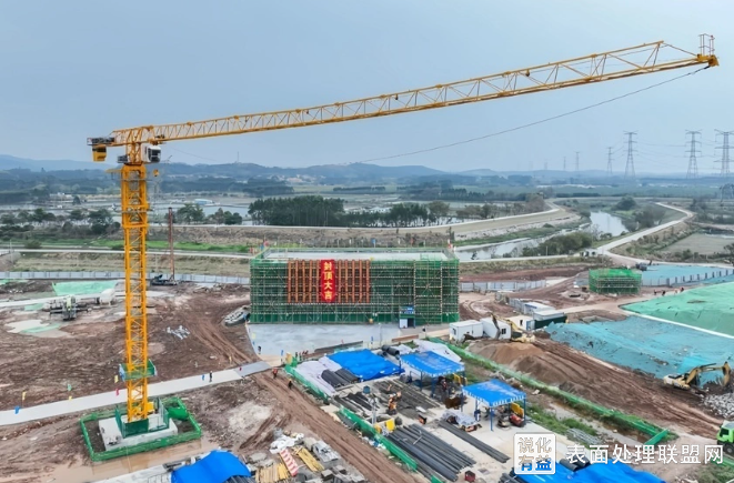 【资讯】广东佛山首家化工园区工业污水处理厂综合楼封顶
