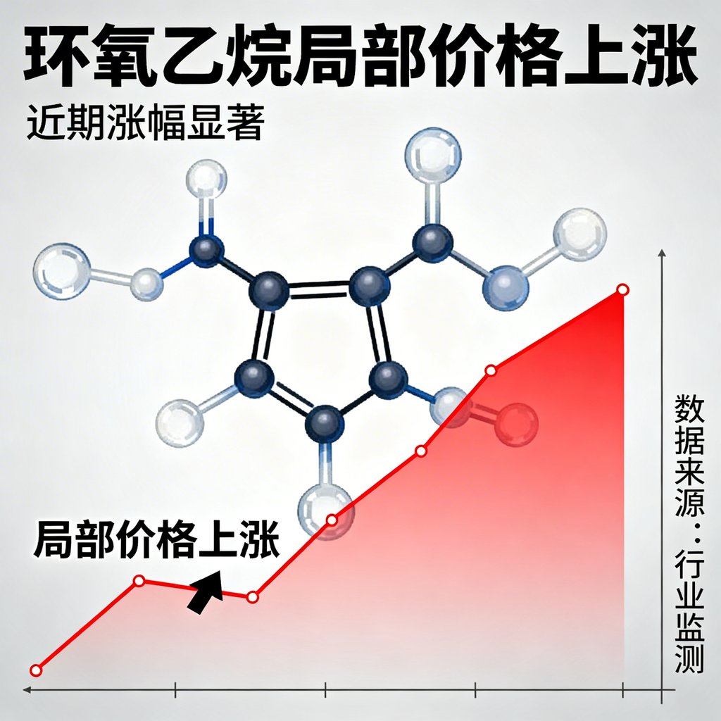 【市场】环氧乙烷局部价格上涨影响表面活性剂价格上调