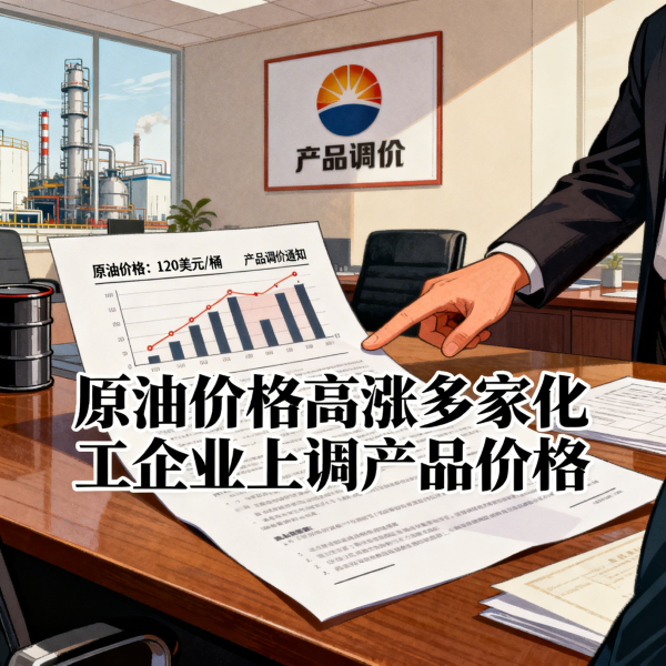 【市场】原油价格高涨多家化工企业上调产品价格