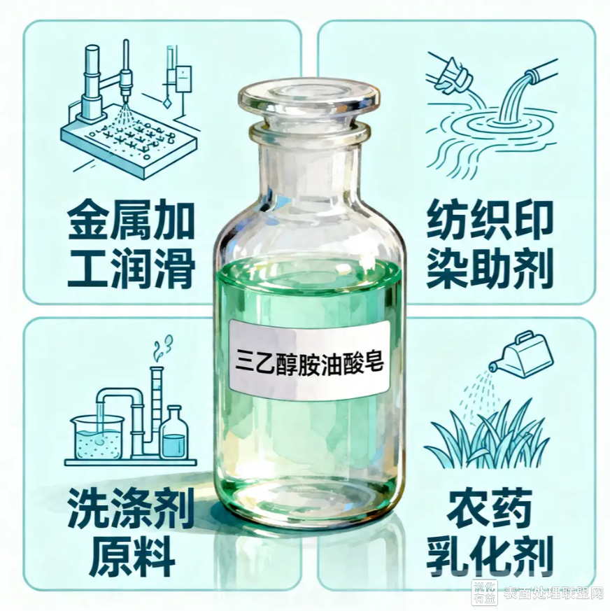 油酸三乙醇胺酯的合成研究