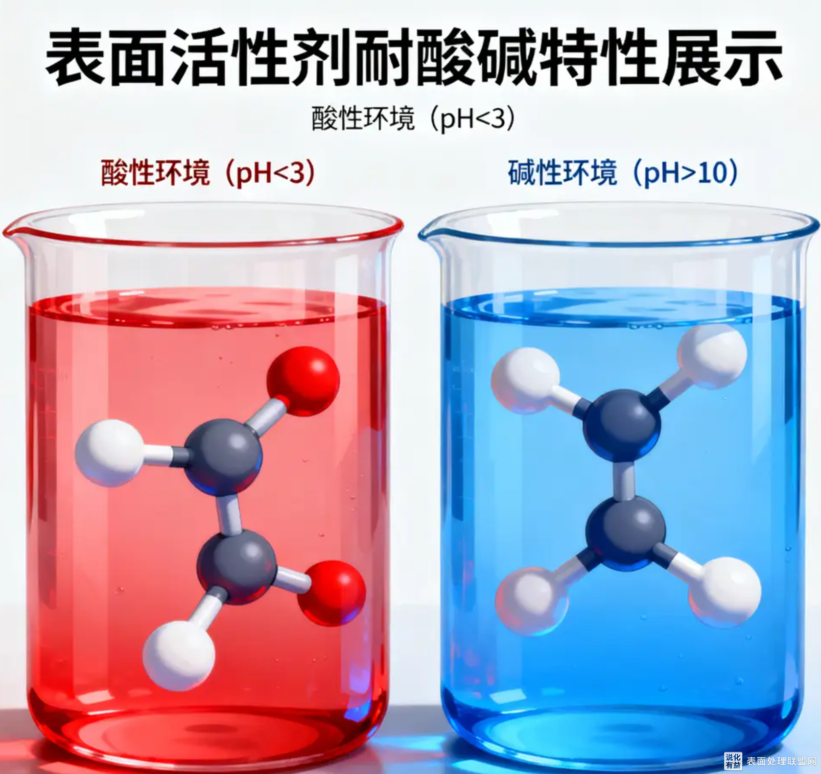 判断表面活性剂是否耐酸的标准与表现