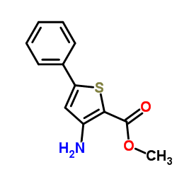 3-氨基-5-苯基-2-噻吩羧酸甲酯