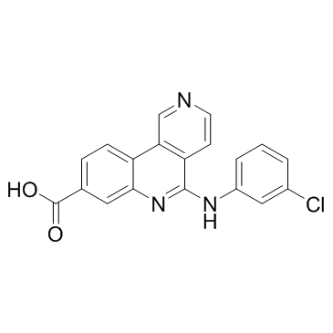5-[(3-氯苯基)氨基]-苯并[C]-2,6-萘啶-8-羧酸
