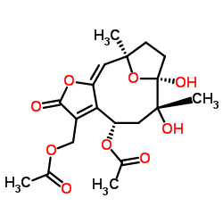 (4S,6R,7S,10R,11E)-4-(乙酰氧基)-3-[(乙酰氧基)甲基]-5,6,7,8,9,10-六氢-6,7-二羟基-6,10-二甲基-7,10-环