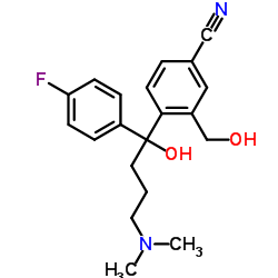 4-(4-二甲胺基-1-对氟苯基-1-羟基丁基)-3-(羟甲基)苯腈