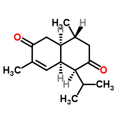 (1S,4R,4AS,8AR)-1,3,4,4A,5,8A-六氢-4,7-二甲基-1-(1-甲基乙基)-2,6-萘二酮