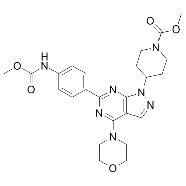 4-[6-[4-[(甲氧羰基)氨基]苯基]-4-(4-吗啉基)-1H-吡唑并[3,4-D]嘧啶-1-基]-1-哌啶羧酸甲酯