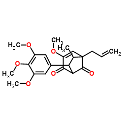 [1S-(6-ENDO,7-EXO)]-3-甲氧基-6-甲基-5-(2-丙烯基)-7-(3,4,5-三甲氧基苯基)二环[3.2.1]辛-3-烯-2,8-二酮