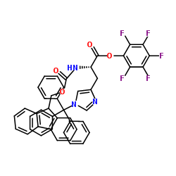 N-Fmoc-N'-三苯甲基-L-组氨酸五氟苯基酯
