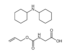 N-[(2-丙烯基氧基)羰基]甘氨酸(二环己基铵)盐