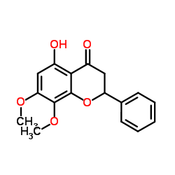 5-羟基-7,8-二甲氧基黄烷酮