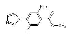 2-氨基-4-(1-咪唑基)-5-氟苯甲酸甲酯