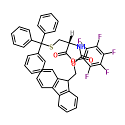 N-芴甲氧羰基-S-三苯甲基-L-半胱氨酸五氟苯酯