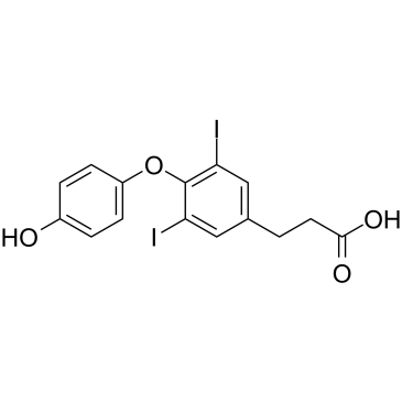 3-[4-(4-hydroxyphenoxy)-3,5-diiodophenyl]propanoic acid