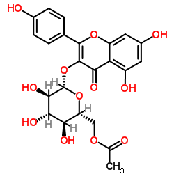 堪非醇 3-O-(6''-O-乙酰基)葡萄糖甙