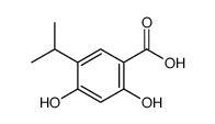 2,4-二羟基-5-异丙基苯甲酸