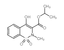 4-羟基-2-甲基-2H-1,2-苯并噻嗪-3-甲酸异丙酯 1,1-二氧化物