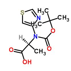 叔丁氧羰基-3-(4-噻唑基)-L-丙氨酸