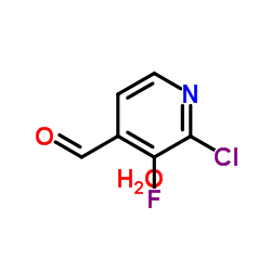 2-氯-3-氟吡啶-4-甲醛水合物