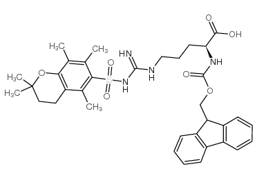 NΑ-FMOC-NΩ-(2,2,5,7,8-五甲基苯并二氢吡喃-6-磺酰基)-L-精氨酸