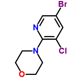2-吗啡啉基-3-氯-5-溴吡啶