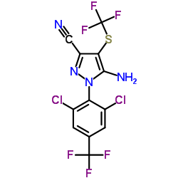 5-氨基-1-(2,6-二氯-对三氟甲基苯胺基)-3-腈-4-三氟甲基硫基吡唑