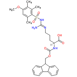 N-Fmoc-N'-(4-甲氧基-2,3,6-三甲基苯磺酰基)-D-精氨酸