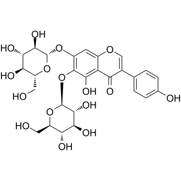 6-(β-D-Glucopyranosyloxy)-5-hydroxy-3-(4-hydroxyphenyl)-4-oxo-4H-chromen-7-
