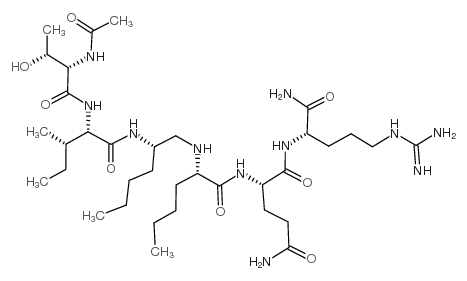 N-[2-[[N-(N-乙酰基-L-苏氨酰)-L-异亮氨酰]氨基]己基]-L-正亮氨酰-L-谷氨酰胺酰-L-精氨酰胺