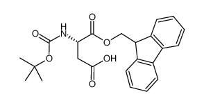 N-叔丁氧羰基-L-天冬氨酸 1-(9H-芴-9-基甲基)酯