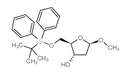 1-甲氧基-5-O-(叔丁基二苯基硅烷)-2-脱氧-beta-D-赤式戊呋喃糖苷