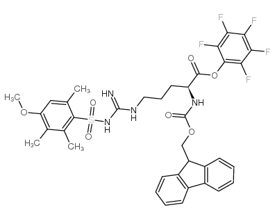 NΑ- FMOC-NΩ-(4-甲氧基-2,3,6-三甲基苯磺酰基)-L-精氨酸 五氟苯基酯