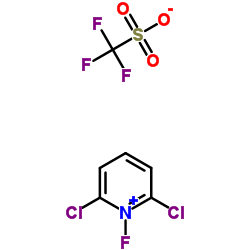 1-氟-2,6-二氯吡啶三氟甲磺酸盐