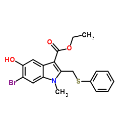 6-溴-5-羟基-1-甲基-2-(苯基硫甲基)吲哚-3-甲酸乙酯