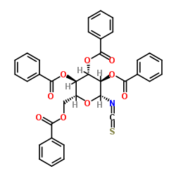 2,3,4,6-四-O-苯甲酰基-&beta;-D-吡喃葡萄糖基异硫氰酸酯