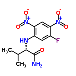 N&Alpha;-(2,4-二硝基-5-氟苯基)-L-缬氨酰胺