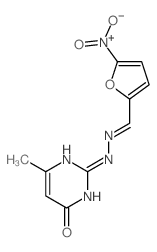 5-硝基-2-糠醛 (4-羟基-6-甲基嘧啶-2-基)-腙