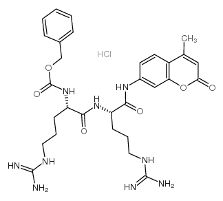 Z-精氨酸-精氨酸-7-氨基-4-甲基香豆素盐酸盐