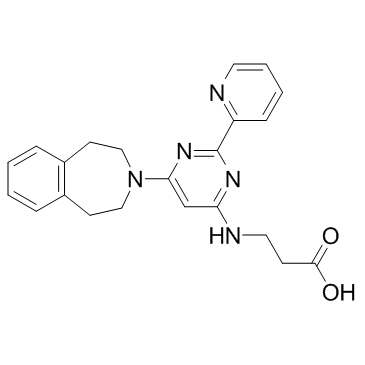 N-[2-(2-吡啶基)-6-(1,2,4,5-四氢-3H-3-苯并氮杂卓-3-基)-4-嘧啶基]-BETA-丙氨酸