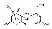 (2E,4E)-5-[(1S,3S,5R,8S)-3,8-二羟基-1,5-二甲基-7-氧代-6-氧杂双环[3.2.1]辛-8-基]-3-(羟基甲基)-2,4-戊