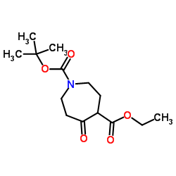 1-BOC-5-氧代氮杂环庚烷-甲酸乙酯