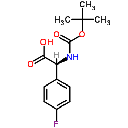 (S)-N-BOC-4-氟苯基氨基乙酸